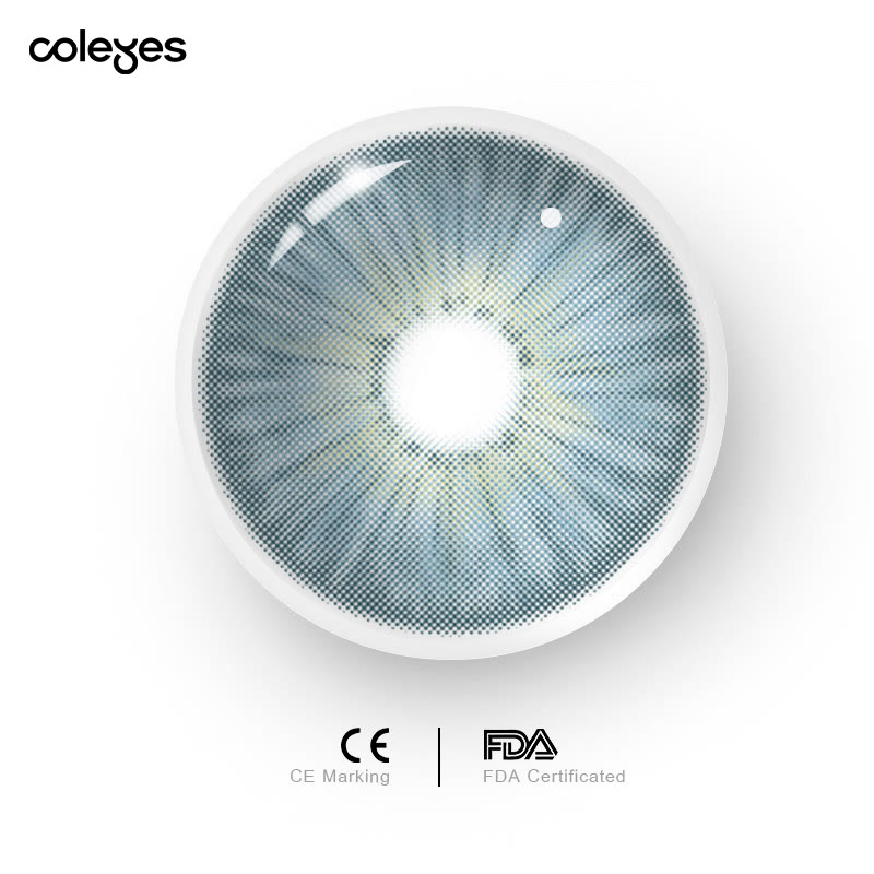 Coleyes New York Blue Yearly Prescription Colored Contacts - image 11