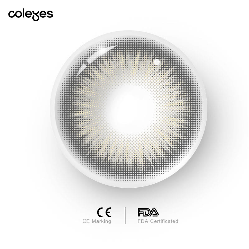 Coleyes Savage Grey Yearly Prescription Colored Contacts - image 10