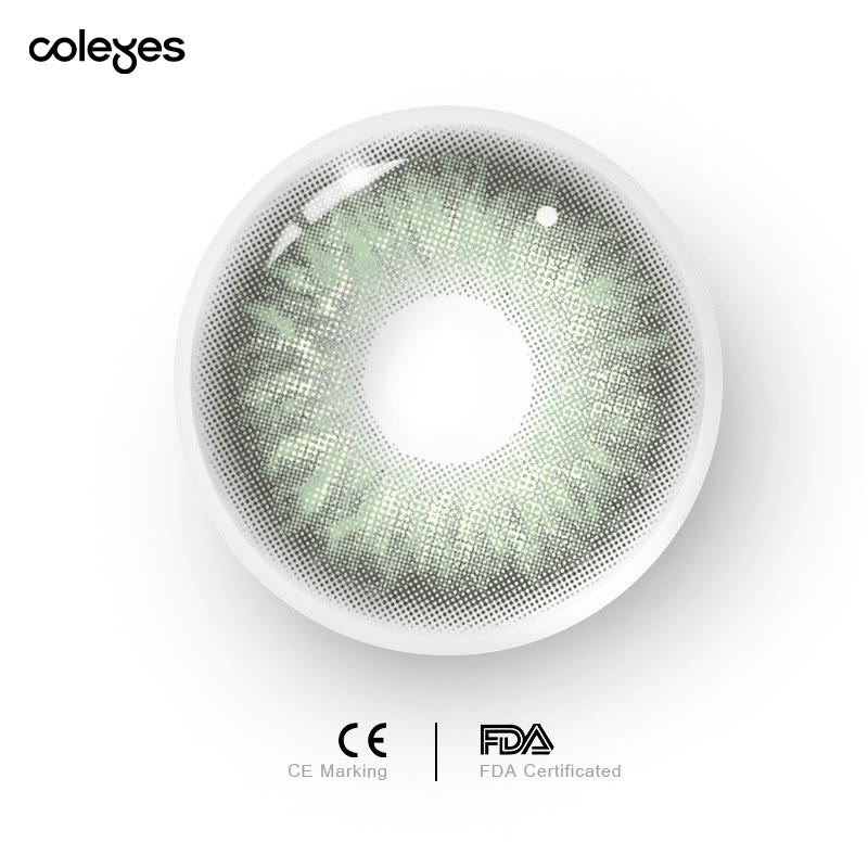 Coleyes Juliet Green Yearly Prescription Colored Contacts - image 7