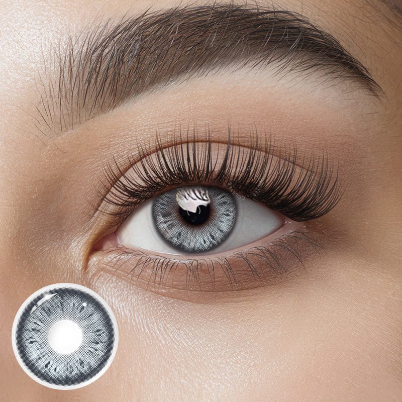 Coleyes Leopard Blue Yearly Prescription Colored Contacts - image 3