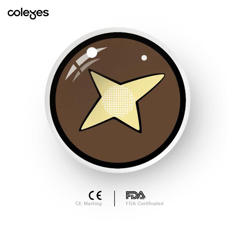 Coleyes Kinoko Brown Yearly Cosplay Colored Contacts - image 7