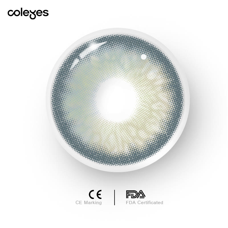 Coleyes Maya Blue Prescription Yearly Colored Contacts - image 15