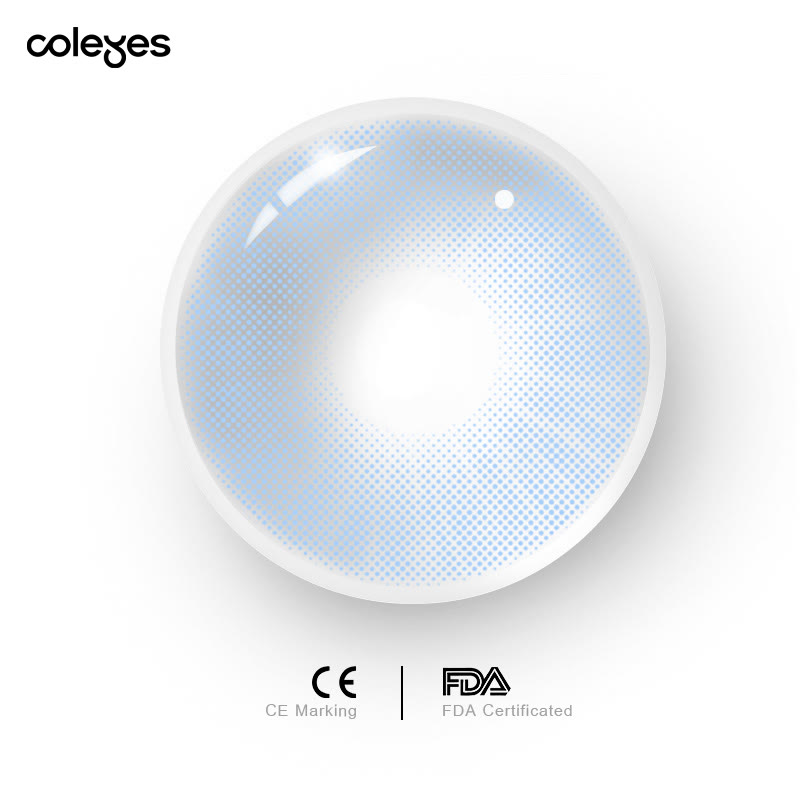 Coleyes Hid Azul Yearly Prescription Colored Contacts - image 8