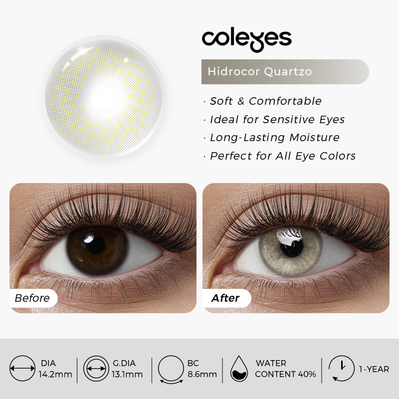 Coleyes Hid Quartzo Prescription Yearly Colored Contacts - image 5