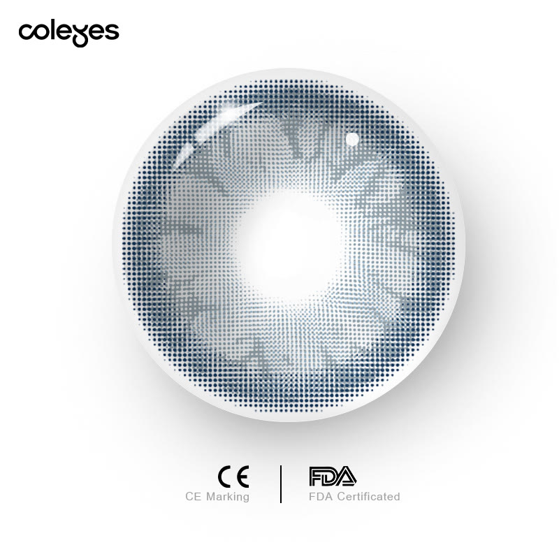 Coleyes Tequila Blue Yearly Prescription Colored Contacts - image 9