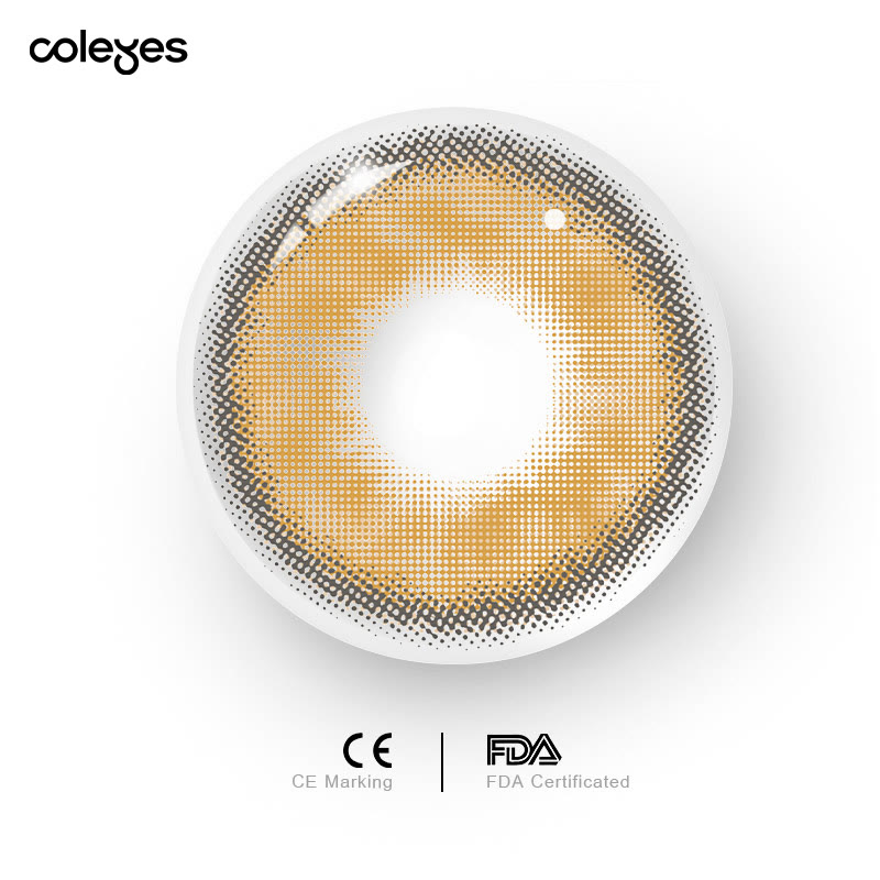 Coleyes Sorayama Brown Yearly Prescription Colored Contacts - image 7