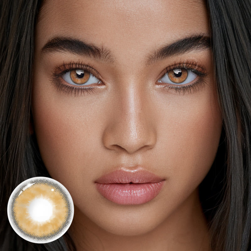Coleyes Sorayama Brown Yearly Prescription Colored Contacts - image 2