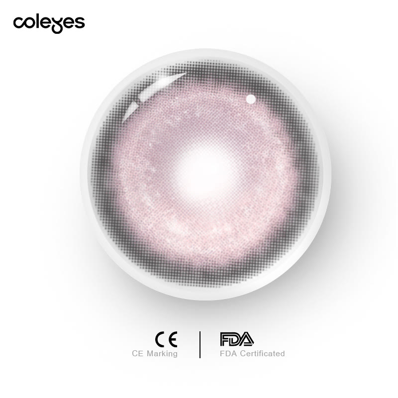Coleyes Cosmic Pink Prescription Cosplay Colored Contacts | 1 Day-10pcs - image 11