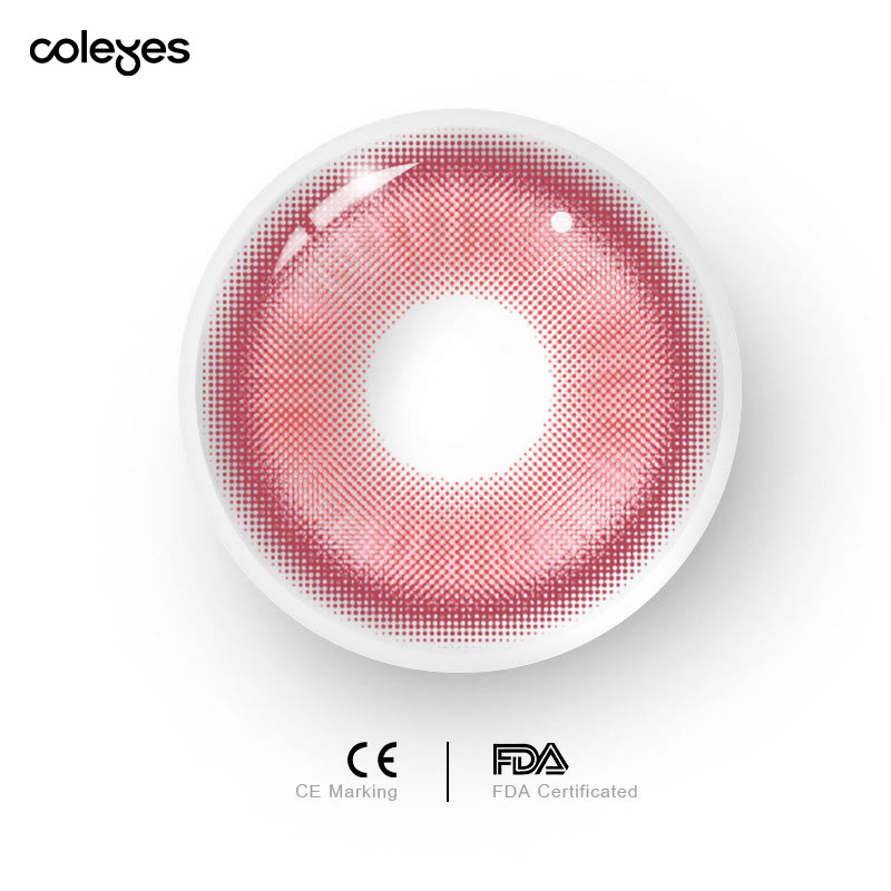 Coleyes Sassy Red Prescription Yearly Cosplay Colored Contacts - image 11