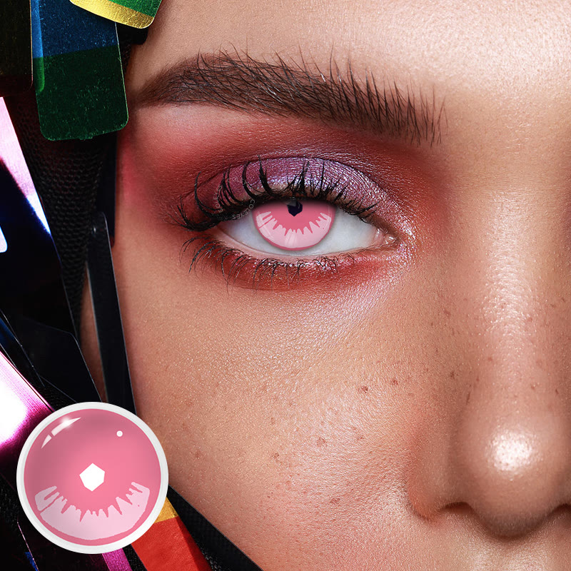 Coleyes Kamado Nezuko Yearly Prescription Cosplay Colored Contacts - image 2