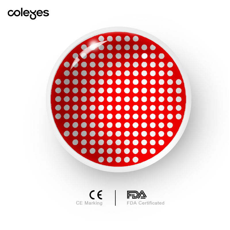 Coleyes Blind Mesh Red Yearly Prescription Cosplay Colored Contacts - image 10