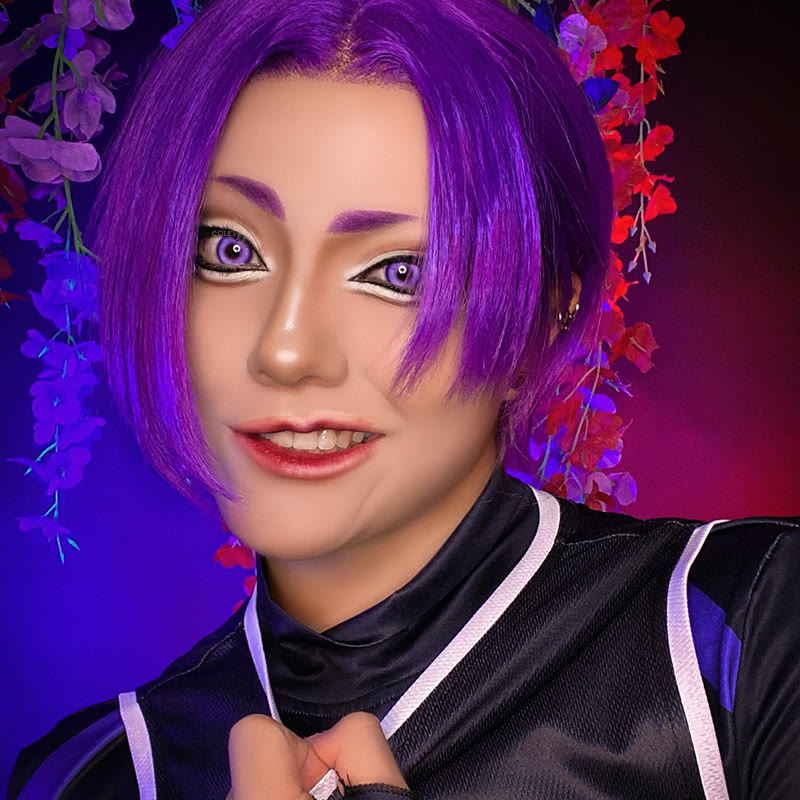 Coleyes Sassy Brilliant Violet Prescription Yearly Cosplay Colored Contacts - image 4