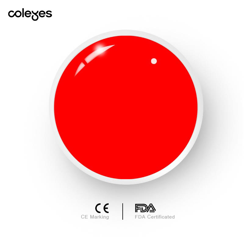 Coleyes Blind Red Out Mini Sclera Yearly Cosplay Colored Contacts - image 7