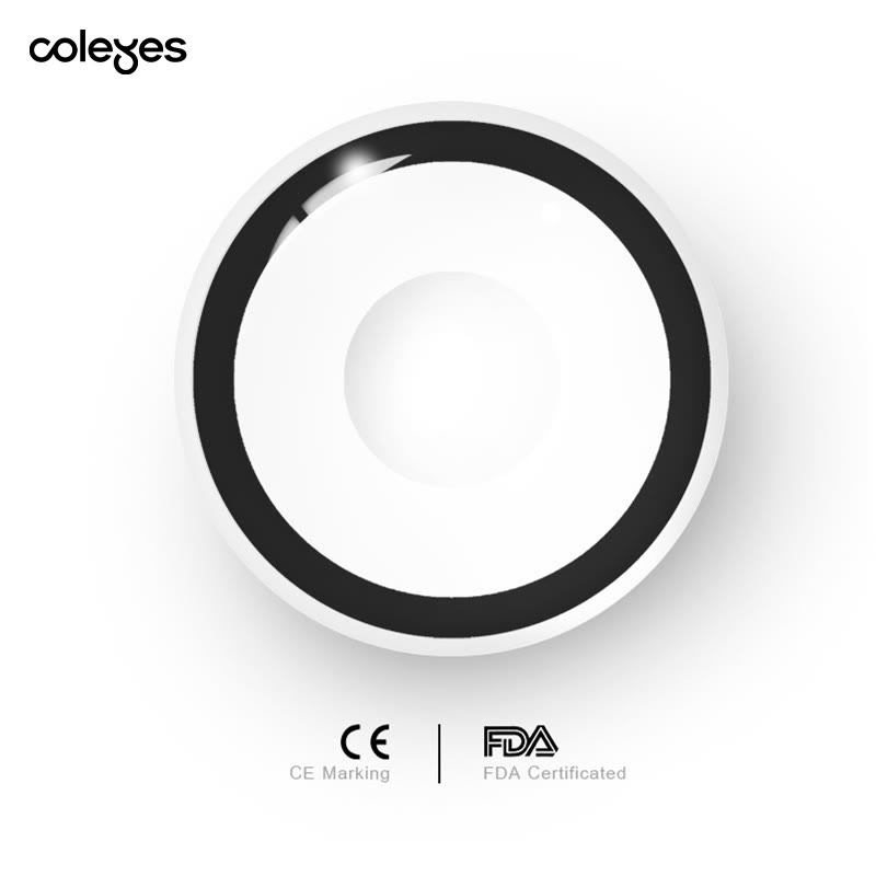 Coleyes Manson White Yearly Prescription Cosplay Colored Contacts - image 6