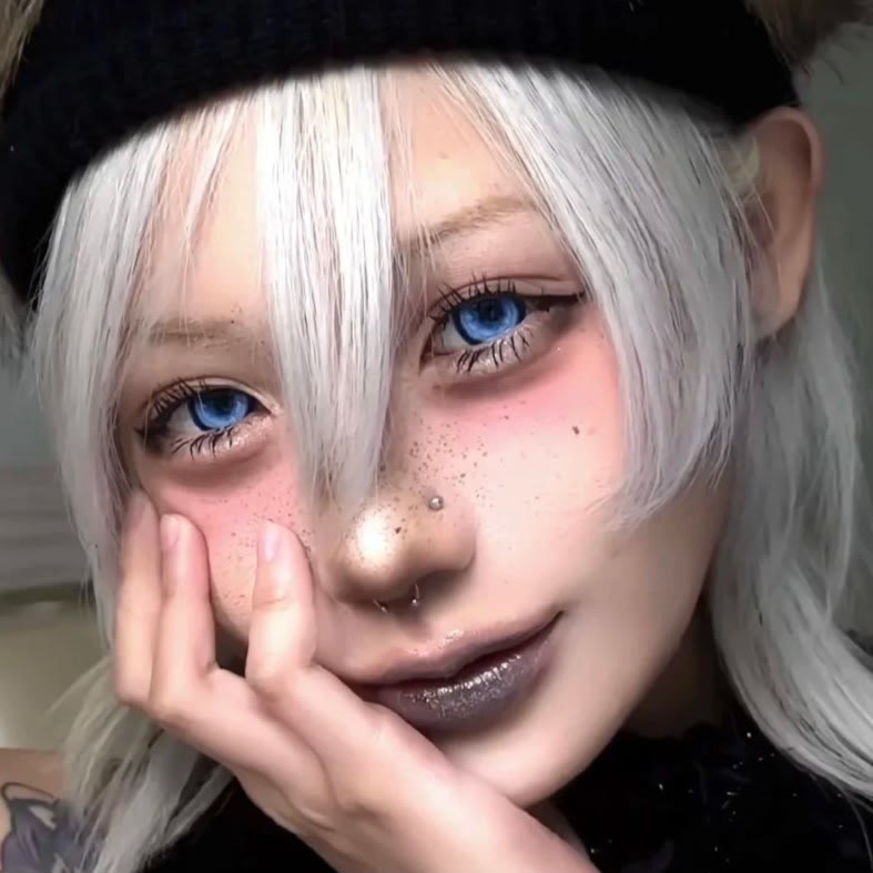Coleyes Cosmic Brilliant Blue 1-Year Prescription Cosplay Colored Contacts - image 9