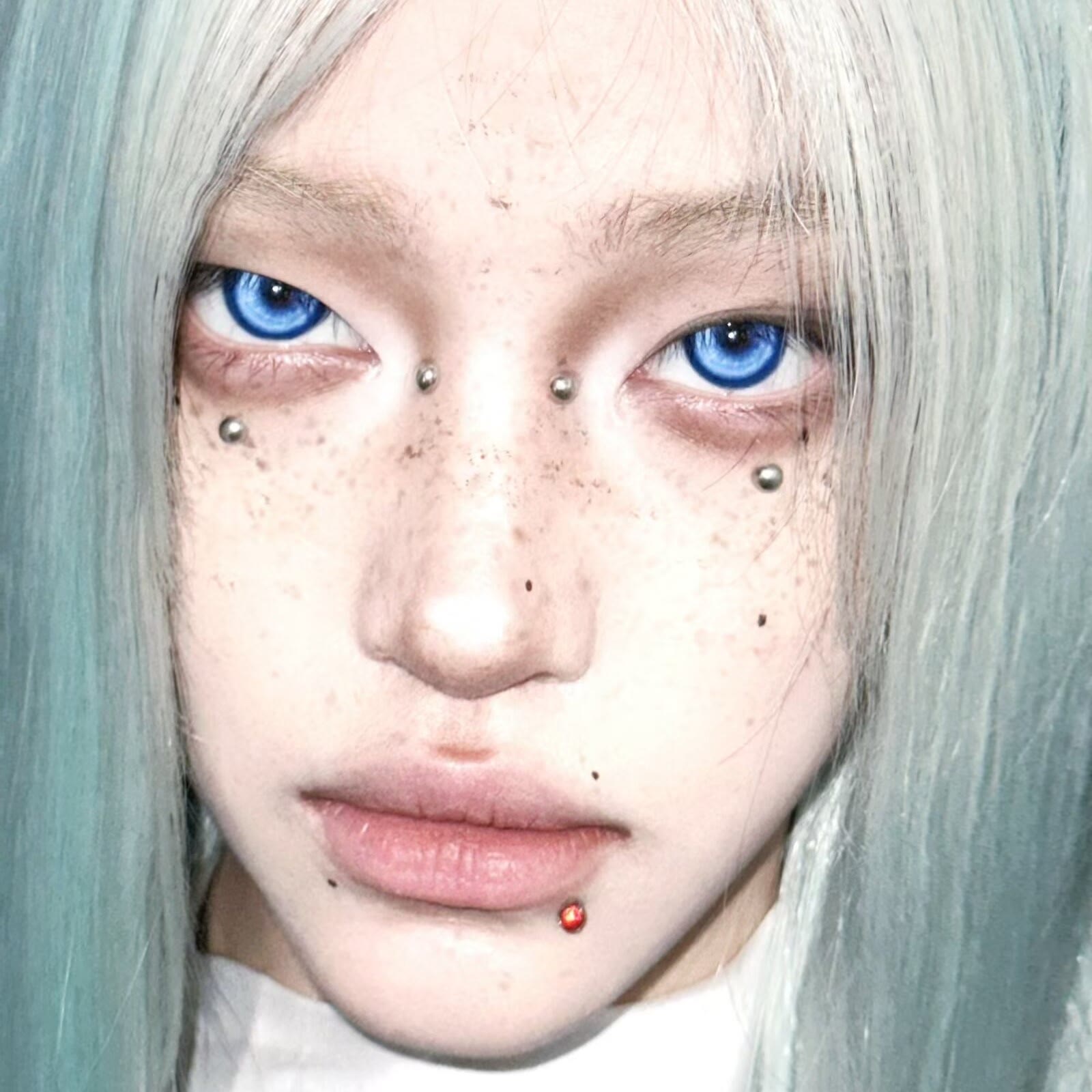 Coleyes Cosmic Brilliant Blue Prescription Cosplay Colored Contacts | 1 Day-10pcs - image 7