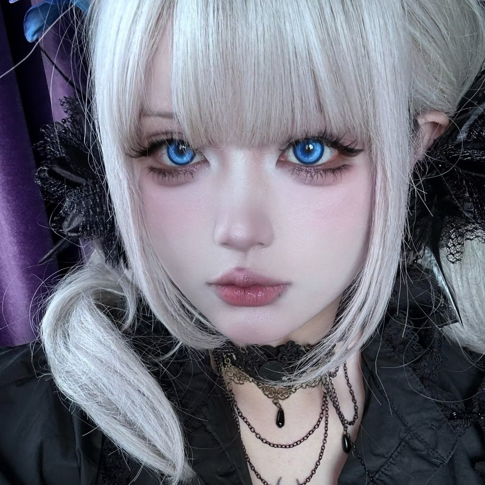 Coleyes Cosmic Brilliant Blue Prescription Cosplay Colored Contacts | 1 Day-10pcs - image 10