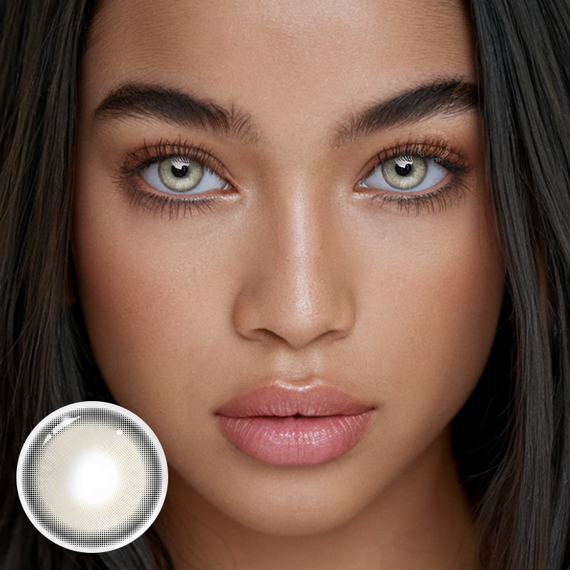 Coleyes Himalaya Grey Yearly Prescription Colored Contacts - image 2