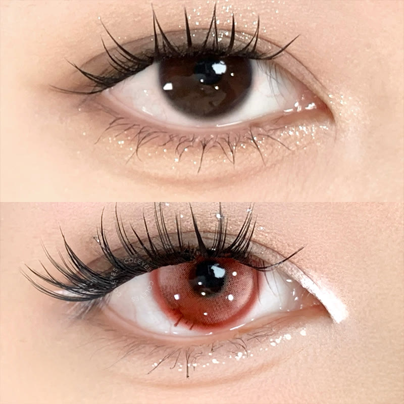 Coleyes Blood Tears Red Yearly Colored Contacts - image 4