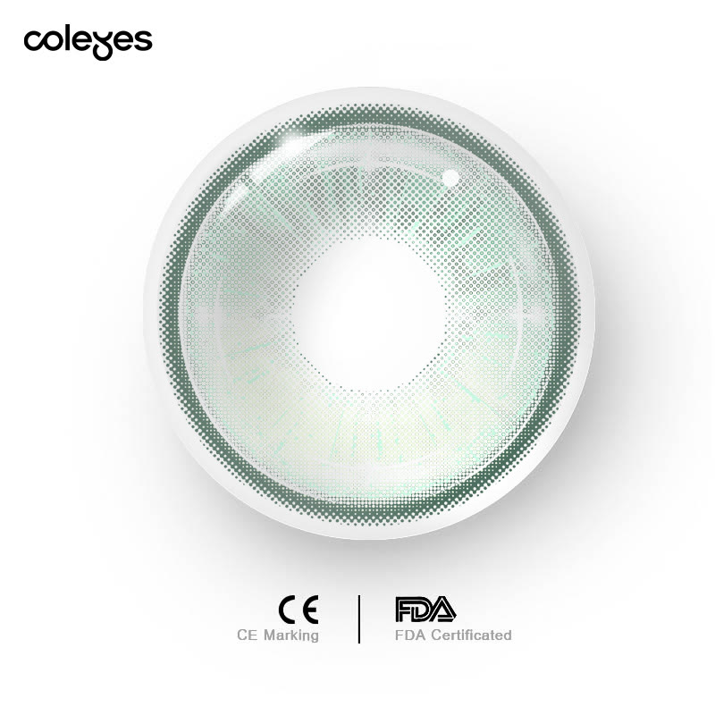 Coleyes Vista Green Yearly Prescription Colored Contacts - image 5