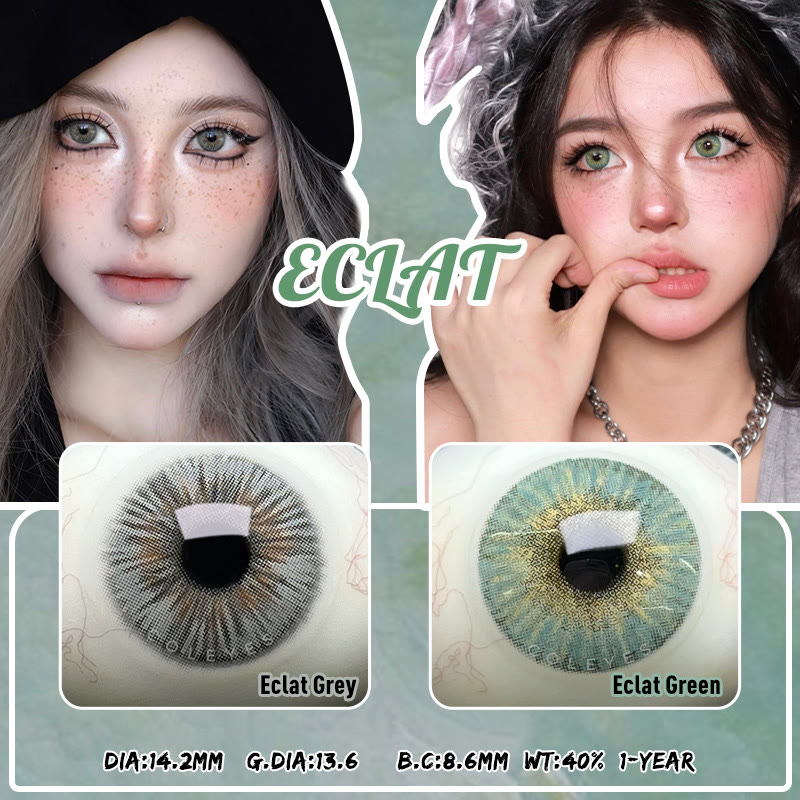 Coleyes Eclat Grey Yearly Colored Contacts - image 6