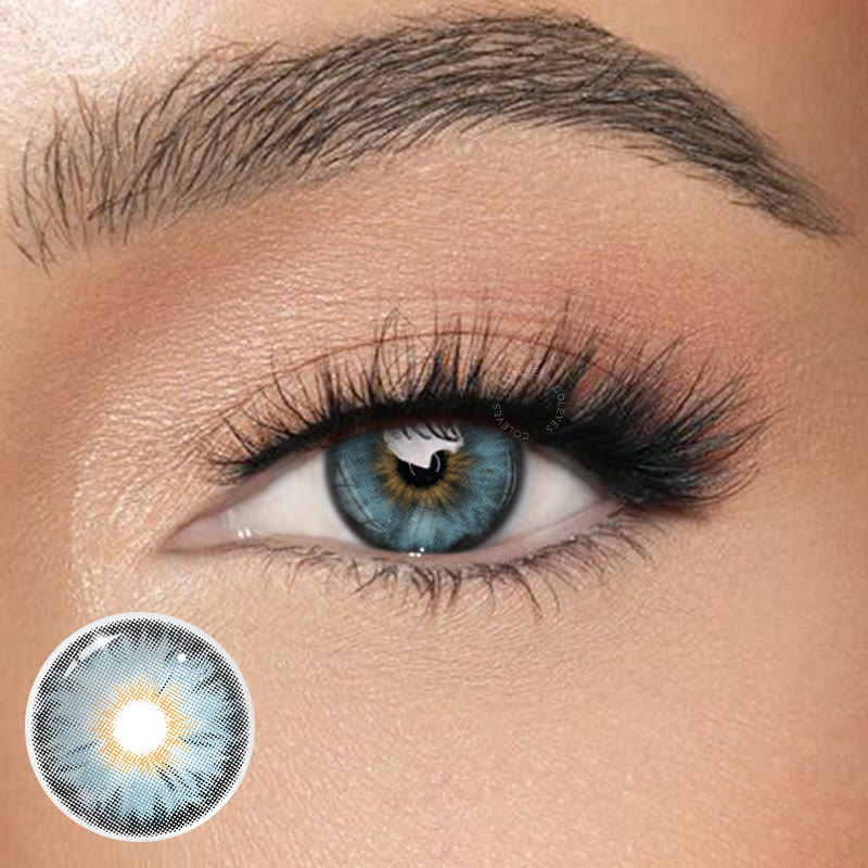 Coleyes Monica Blue Yearly Colored Contacts