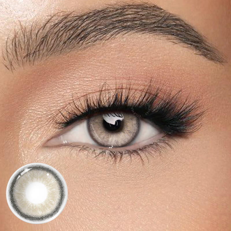 Coleyes Moonbeam Brown Yearly Prescription Colored Contacts - image 1