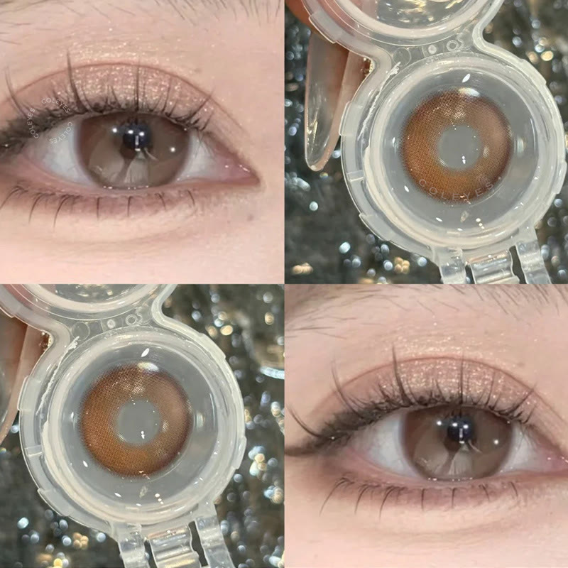Coleyes Terra Orange Brown 6-Month Prescription Colored Contacts - image 4