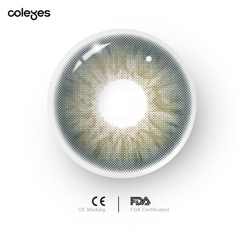 Coleyes Kaleido Green Yearly Prescription Colored Contacts - image 13