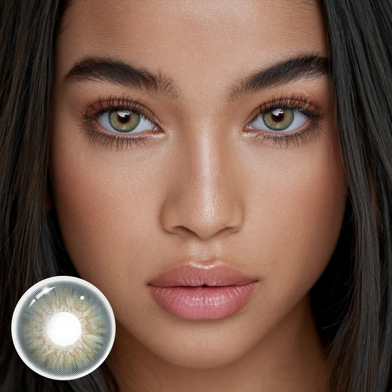 Coleyes Kaleido Green Yearly Prescription Colored Contacts - image 2