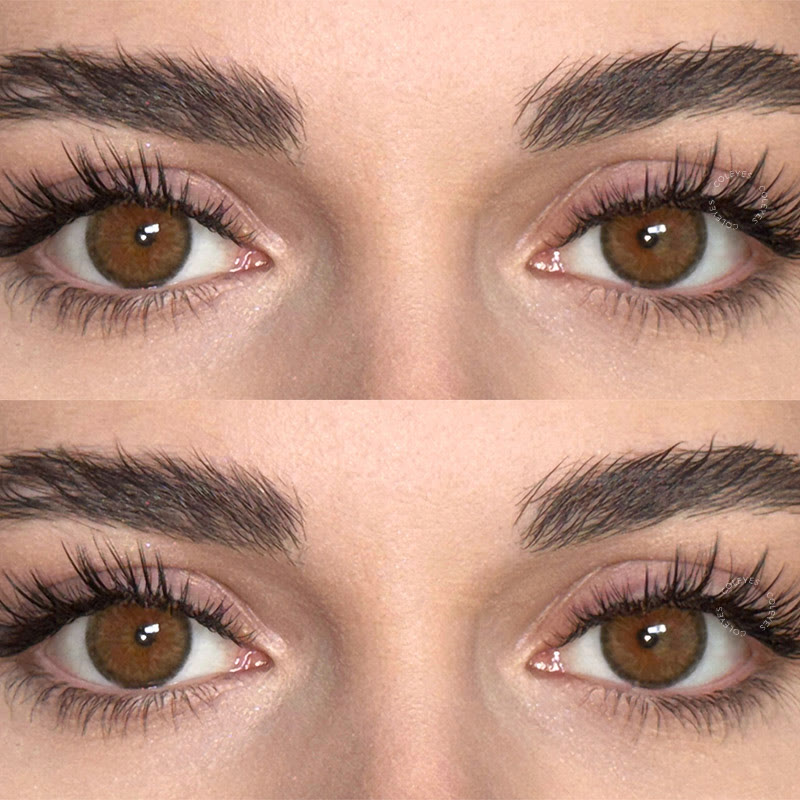 Coleyes Muse Brown Yearly Prescription Colored Contacts - image 3