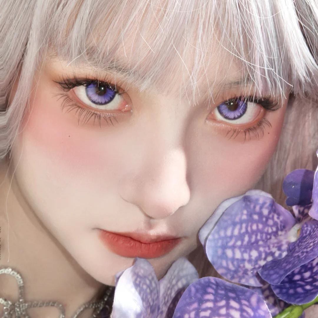 Coleyes Morpho Violet Prescription 6-Month Colored Contacts - image 5