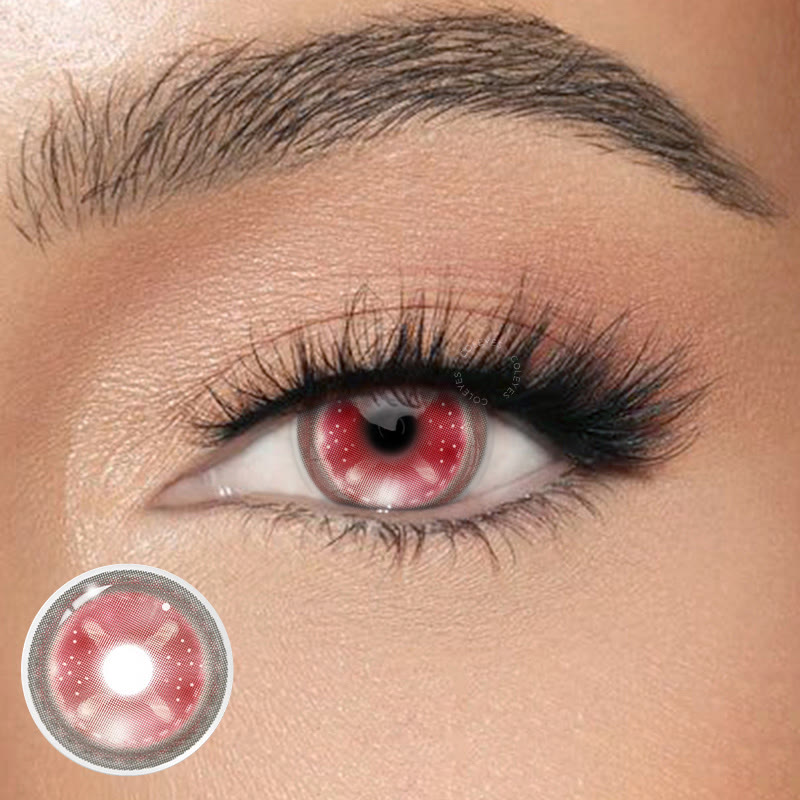 Coleyes Identity V Cheerleader Pink 1-Day Cosplay Colored Contacts - image 1