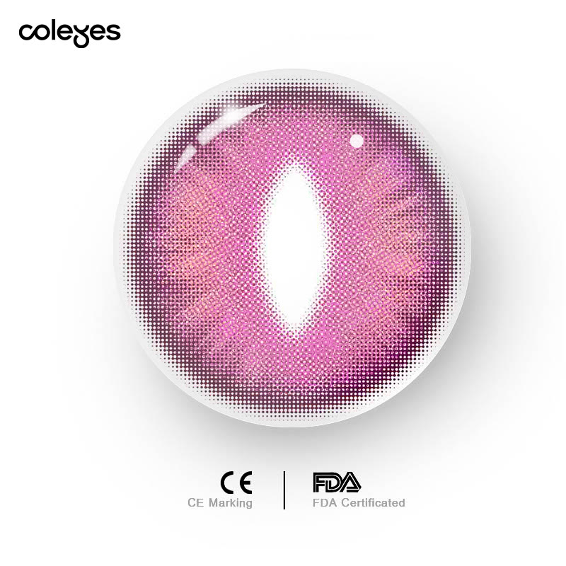 Coleyes Dragon Soul Violet 1-Day Cosplay Colored Contacts - image 8