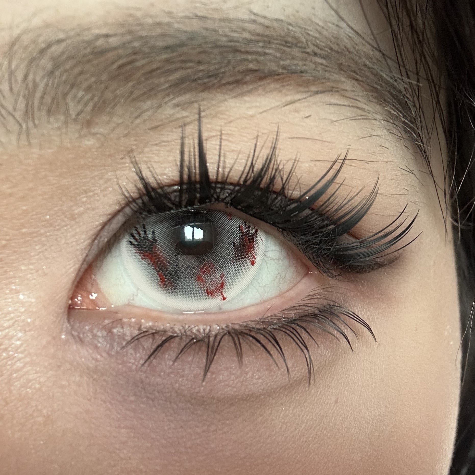 Coleyes Inferno White 6-Month Cosplay Colored Contacts - image 4