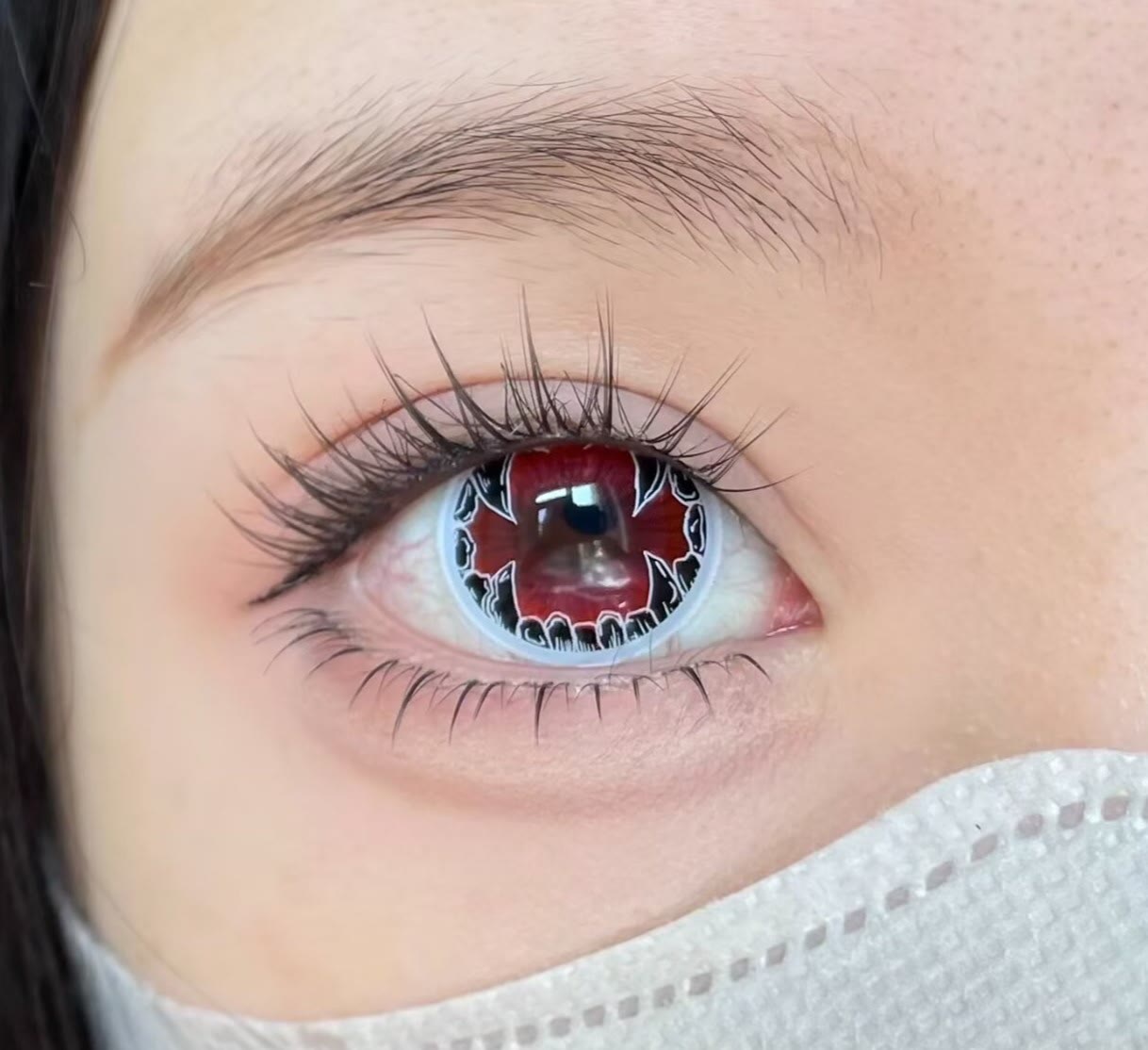 Coleyes Fenrir Red 1-Day Cosplay Colored Contacts - image 3