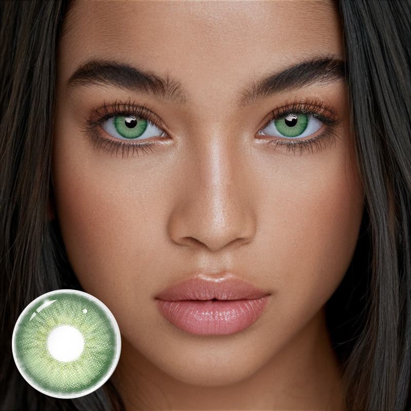 Coleyes Core Green 1-Day Cosplay Colored Contacts - image 2