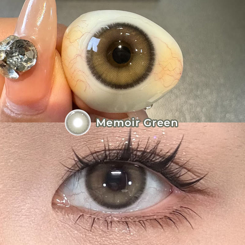 Coleyes Memoir Green 6-Month Colored Contacts - image 4