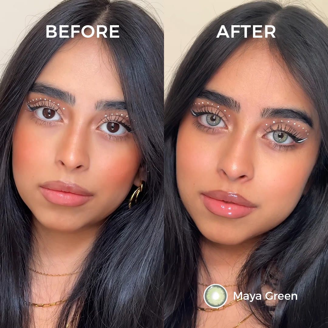 Coleyes Maya Green Prescription  Yearly Colored Contacts - image 10