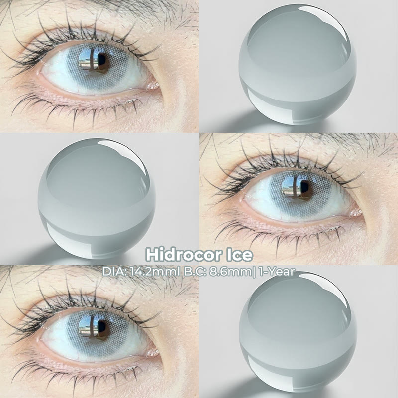 Coleyes Hid Ice Prescription Yearly Colored Contacts - image 4
