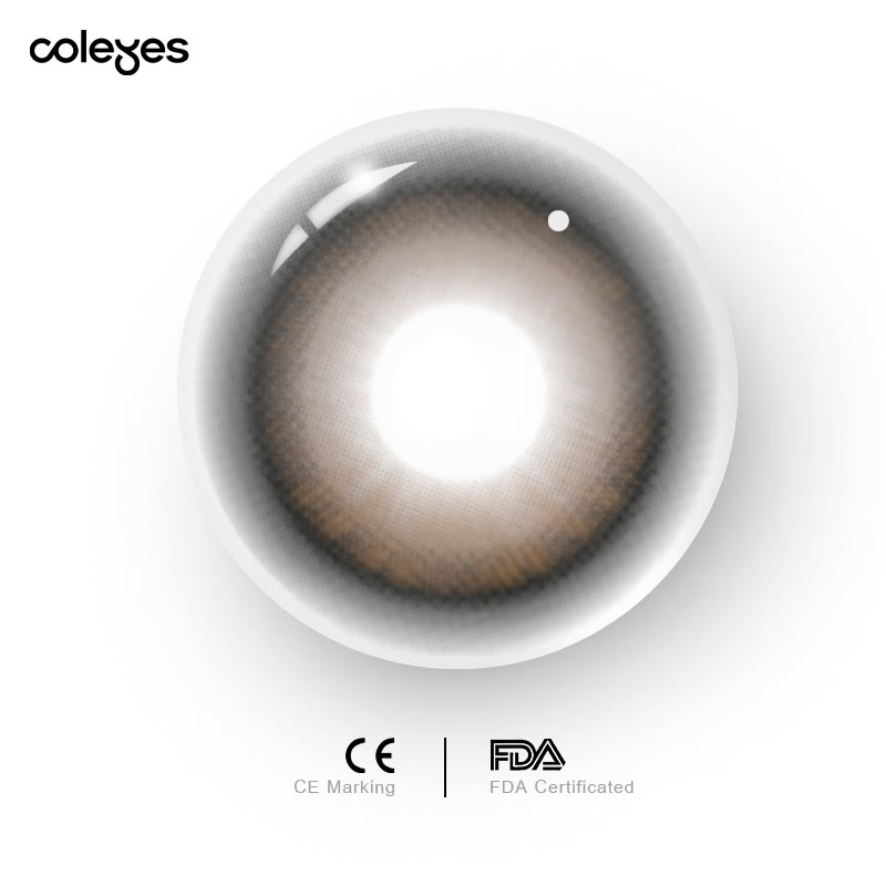 Coleyes Whisper Brown 6-Month Prescription Colored Contacts - image 11