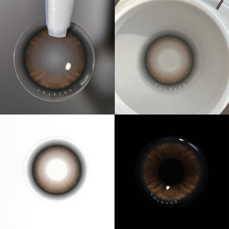 Coleyes Whisper Brown 6-Month Prescription Colored Contacts - image 4