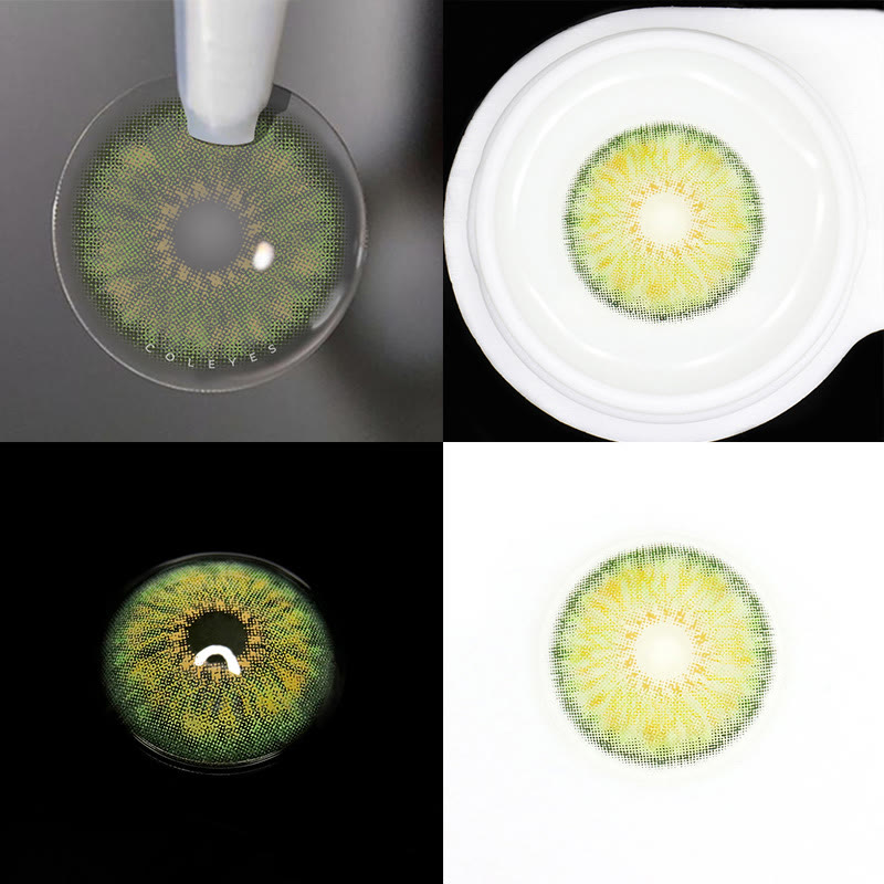 Coleyes Dawn Green Yearly Prescription Colored Contacts - image 7