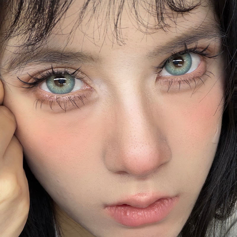 Coleyes Faye Blue Yearly Colored Contacts - image 6