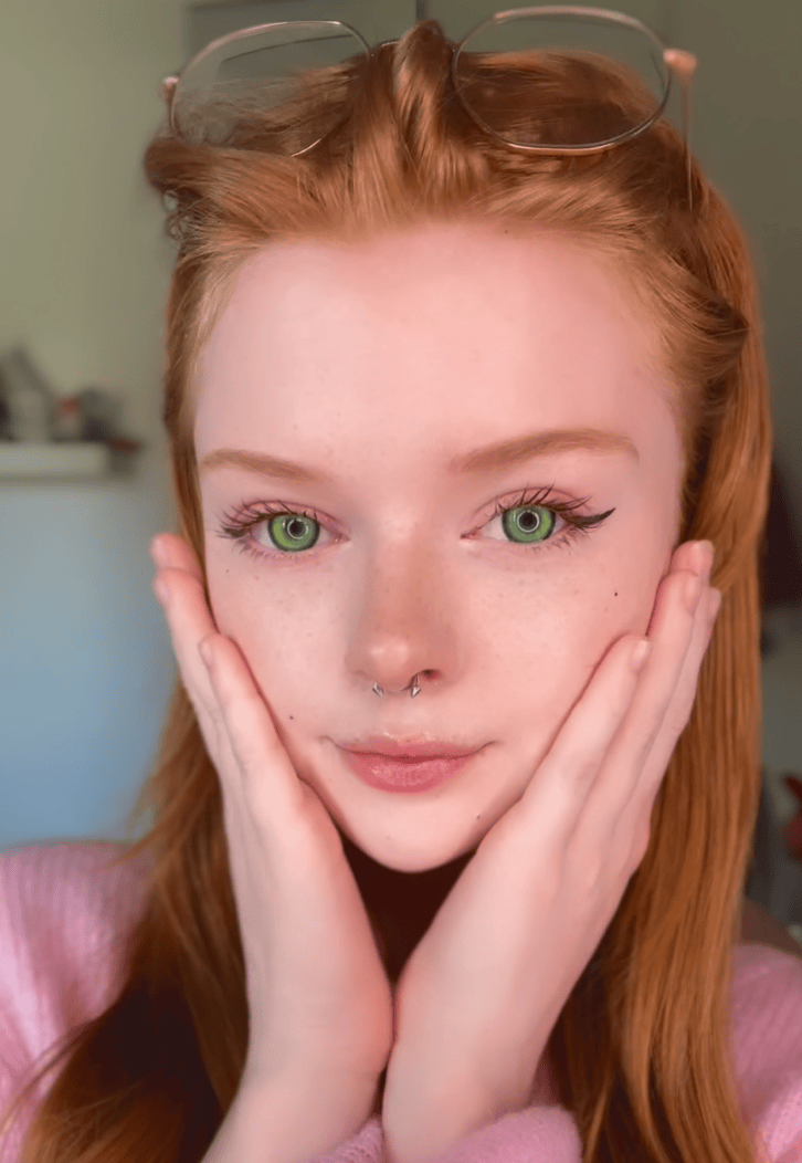 Coleyes Cosmic Green 1-Day / 1-Year Prescription Cosplay Colored Contacts - image 8