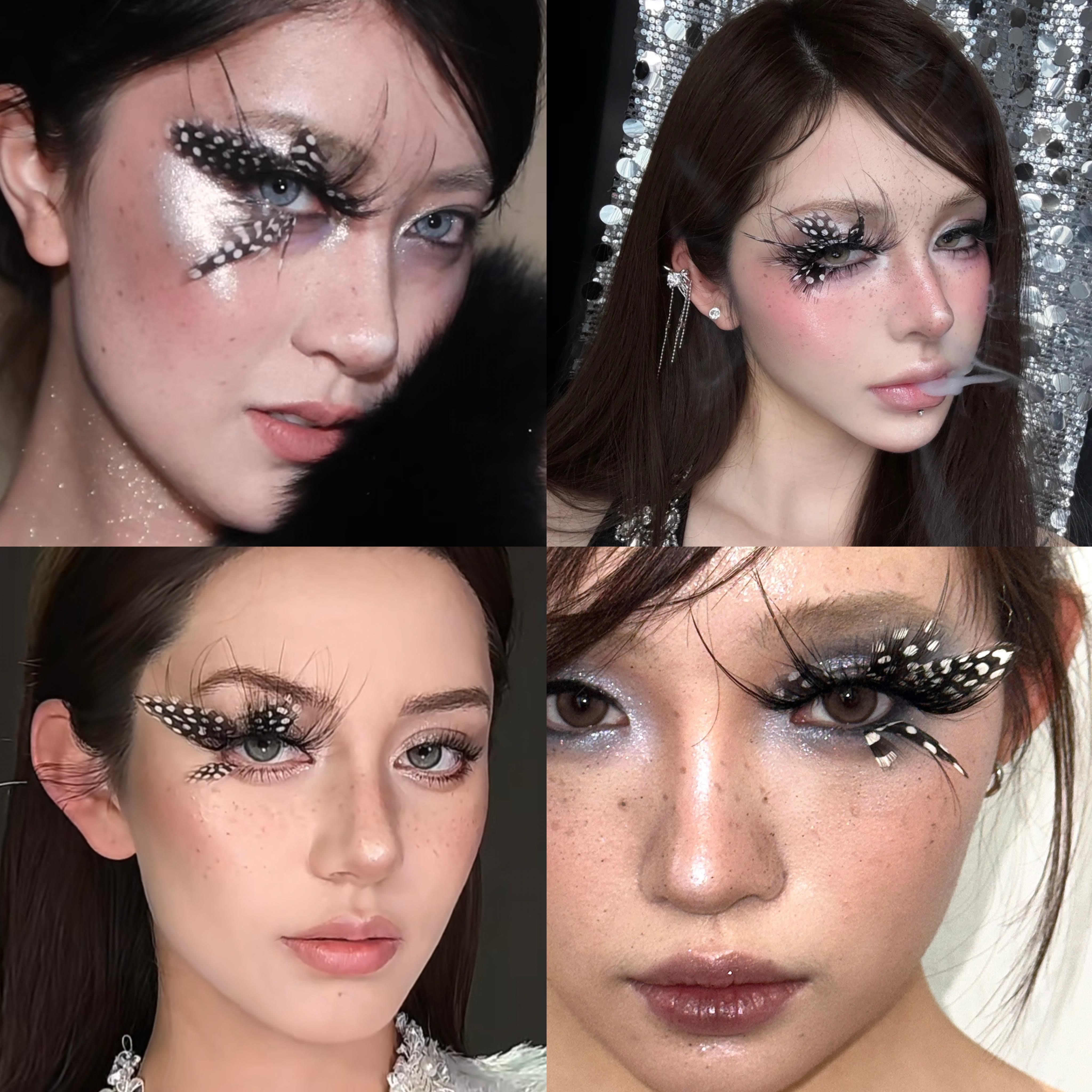 Coleyes Coleyes Butterfly Eye Makeup Feather  - image 6