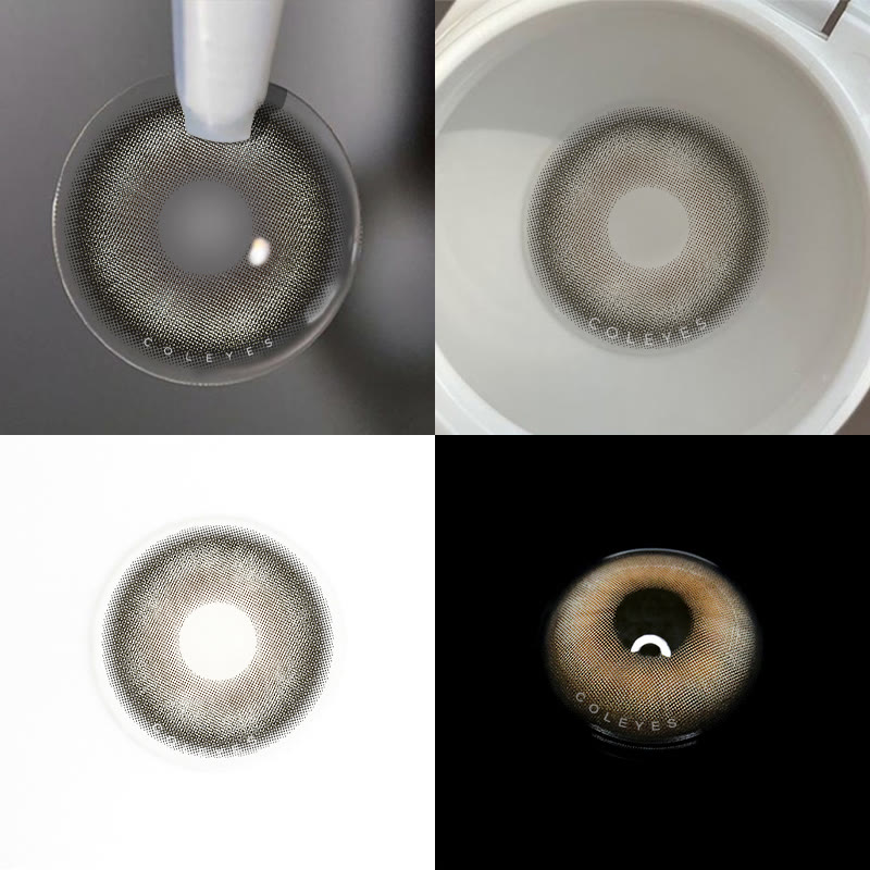 Coleyes Almond Grey Yearly Colored Contacts - image 4