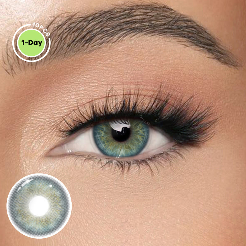 Coleyes Nocturne Blue 1-Day Colored Contacts - Nocturne Blue (1-Day: 10PCS) - 0.00 - OD_DL400_BU - image 1
