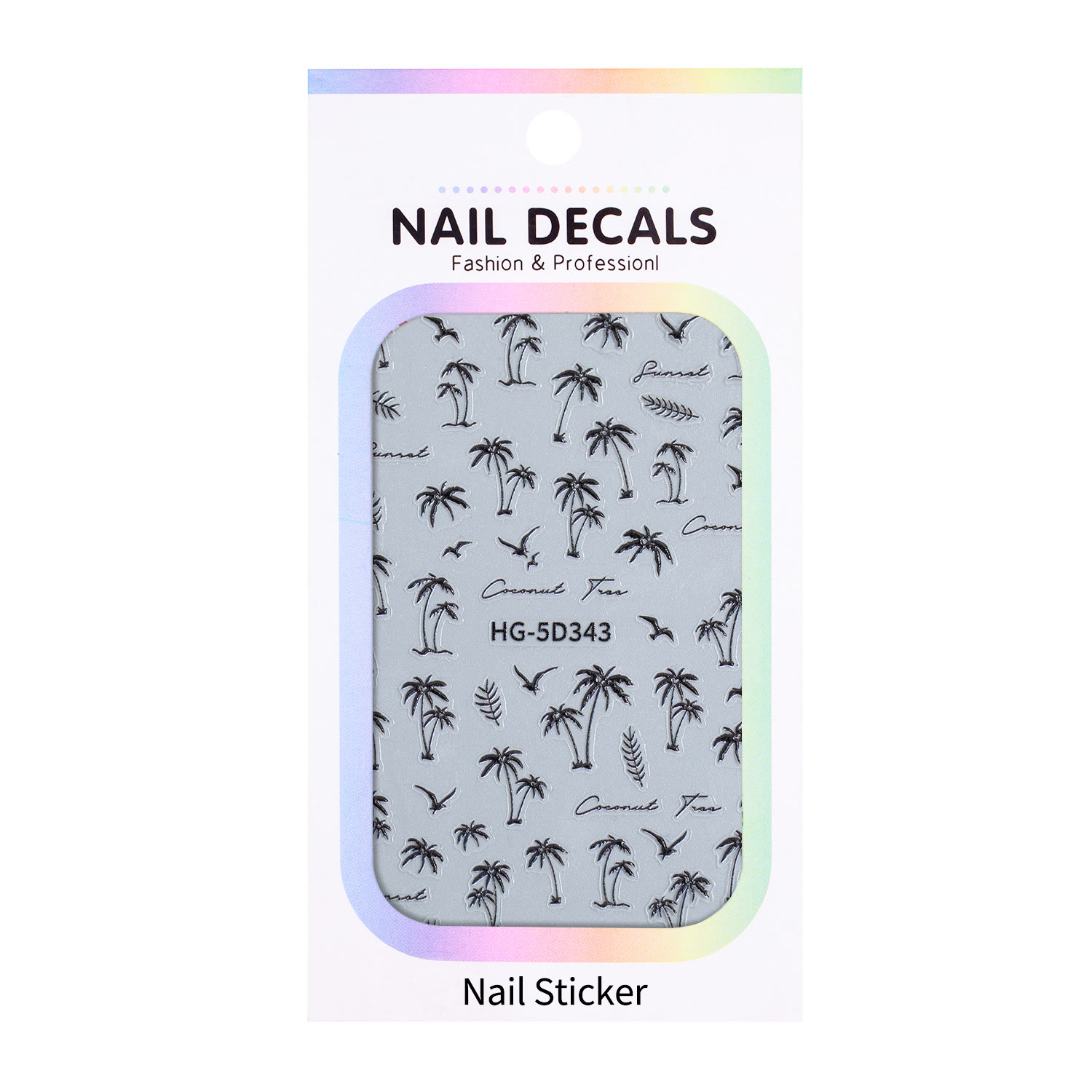 Coleyes Nail Sticker (1 Piece) - Nail Sticker - Piece - CO-Nail Sticker - image 1