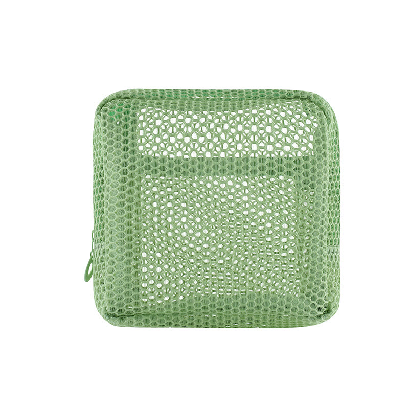 Coleyes Green Mesh Cosmetic Bag (1 Piece) - Green - Piece - CO-Mesh Cosmetic Bag - image 1
